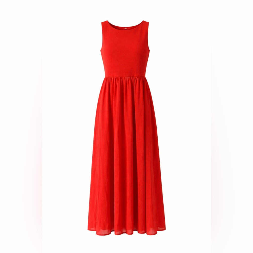 ANTONIO MELANI deep orange Maxi Dress
